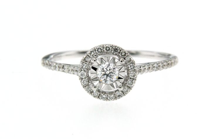 Moonlit Mirage Diamond Ring